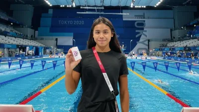Azzahra Permatahani Raih Emas Asian Games di Nomor Gaya Bebas 200m